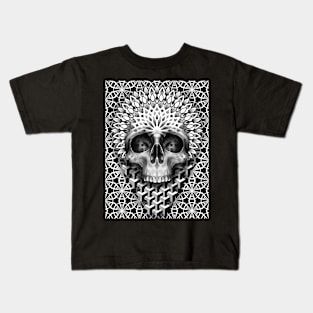 Skull-geo. Kids T-Shirt